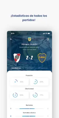 Liga Profesional de Fútbol android App screenshot 1