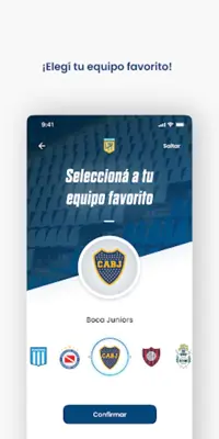 Liga Profesional de Fútbol android App screenshot 3