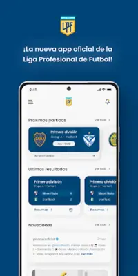 Liga Profesional de Fútbol android App screenshot 4